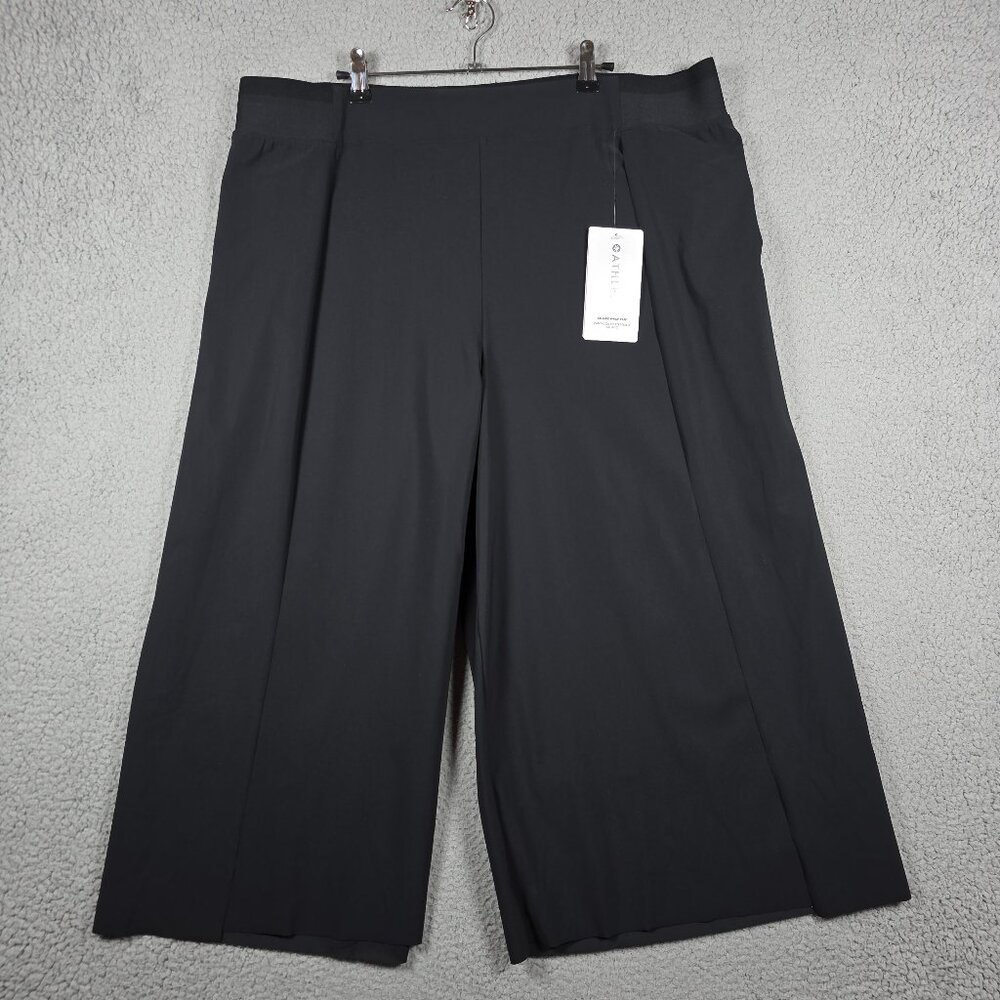 Athleta Wide Leg Pants in Black